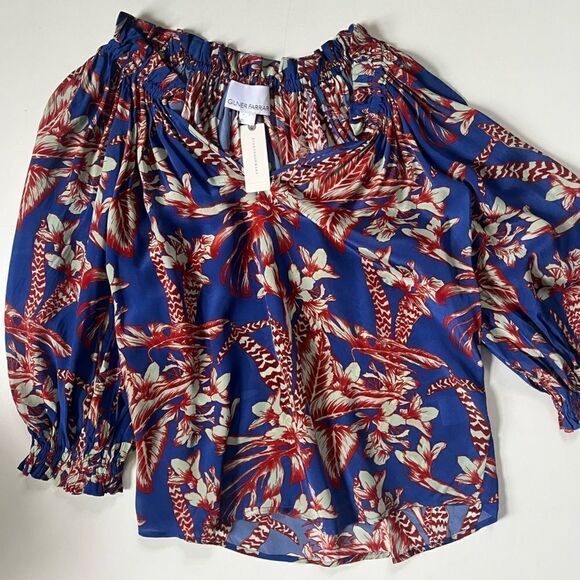 Anthropologie NWT Gilner Farrar Peasant Popover Blouse - Picture 5 of 10
